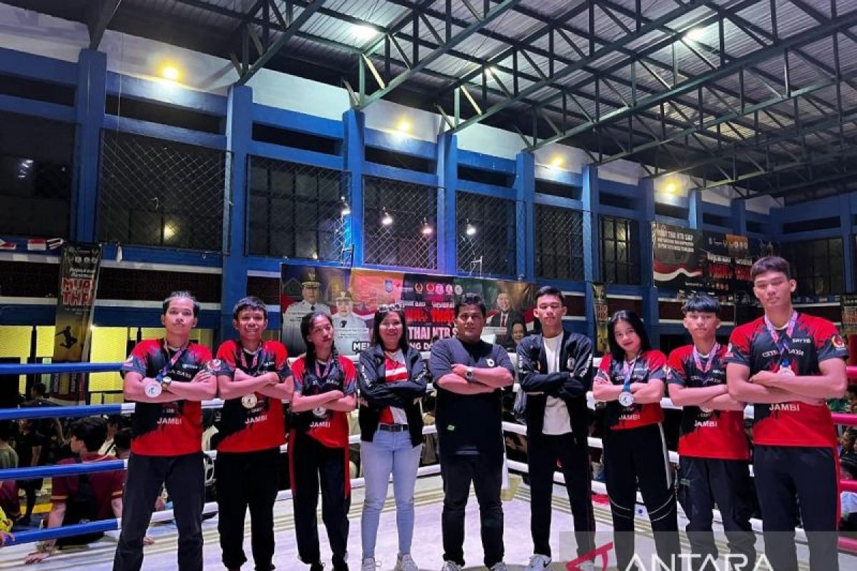 Atlet Muaythai Jambi raih prestasi gemilang di Kejurnas, sabet dua emas