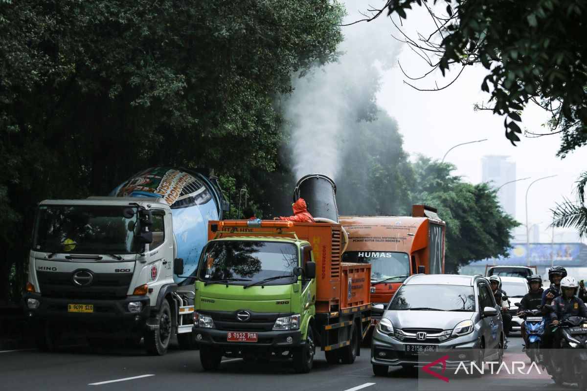 Kualitas udara Jakarta pada Kamis terburuk di dunia