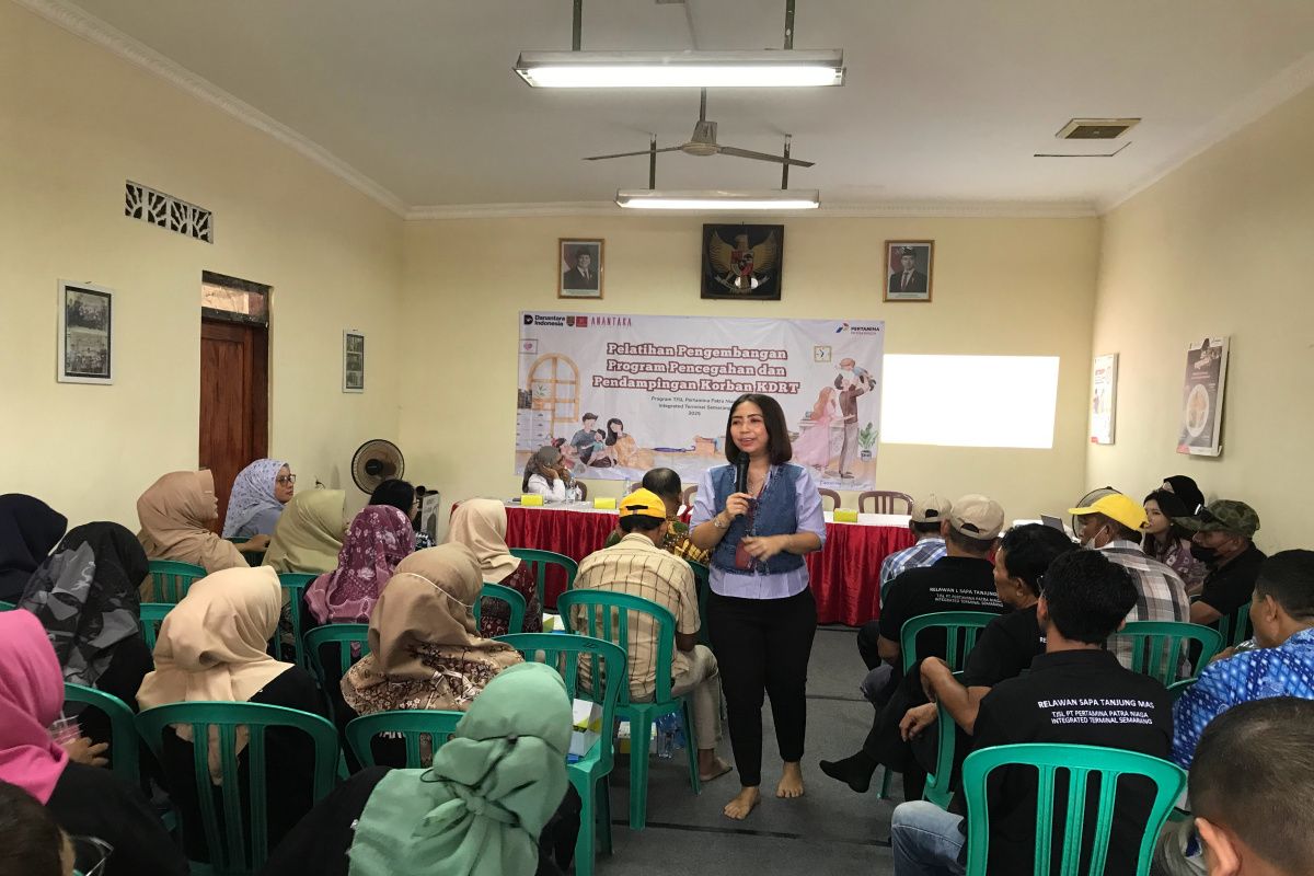Pertamina Patra Niaga Integrated Terminal Semarang  bantu tekan angka KDRT