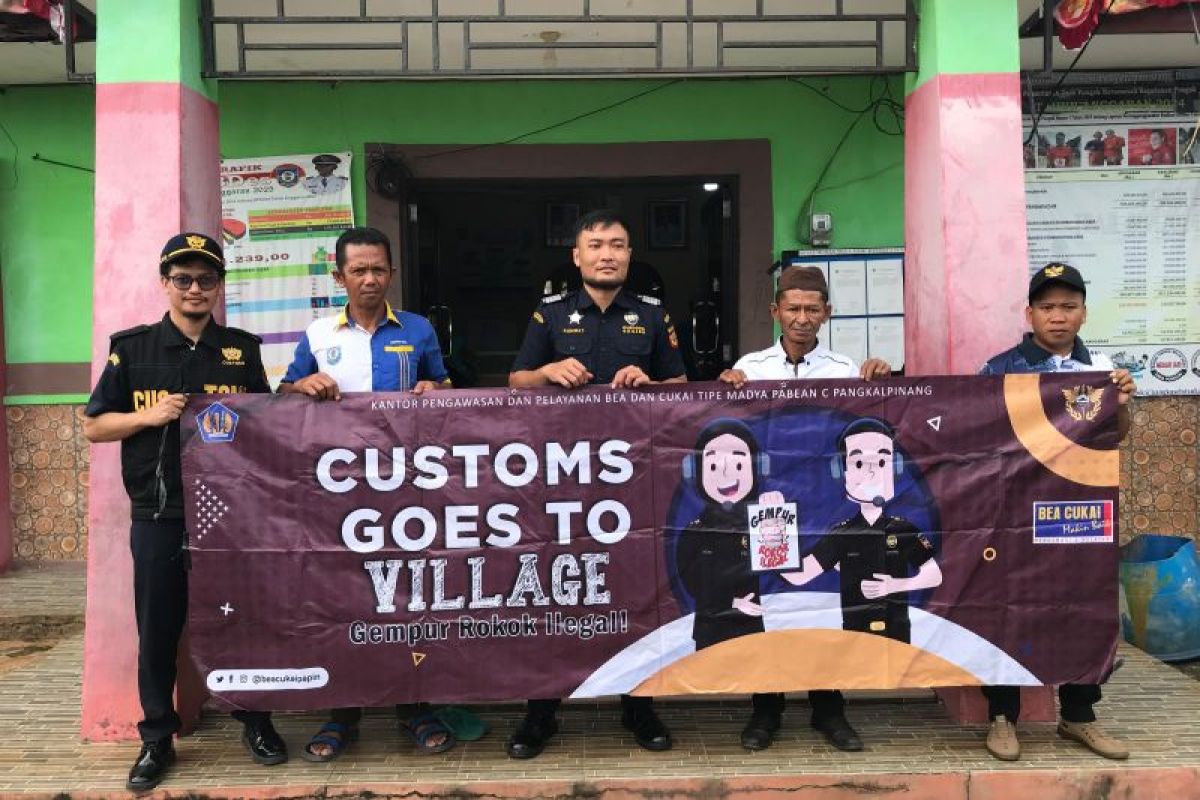 Bea Cukai Pangkalpinang pantau HTP hasil tembakau pulau terpencil