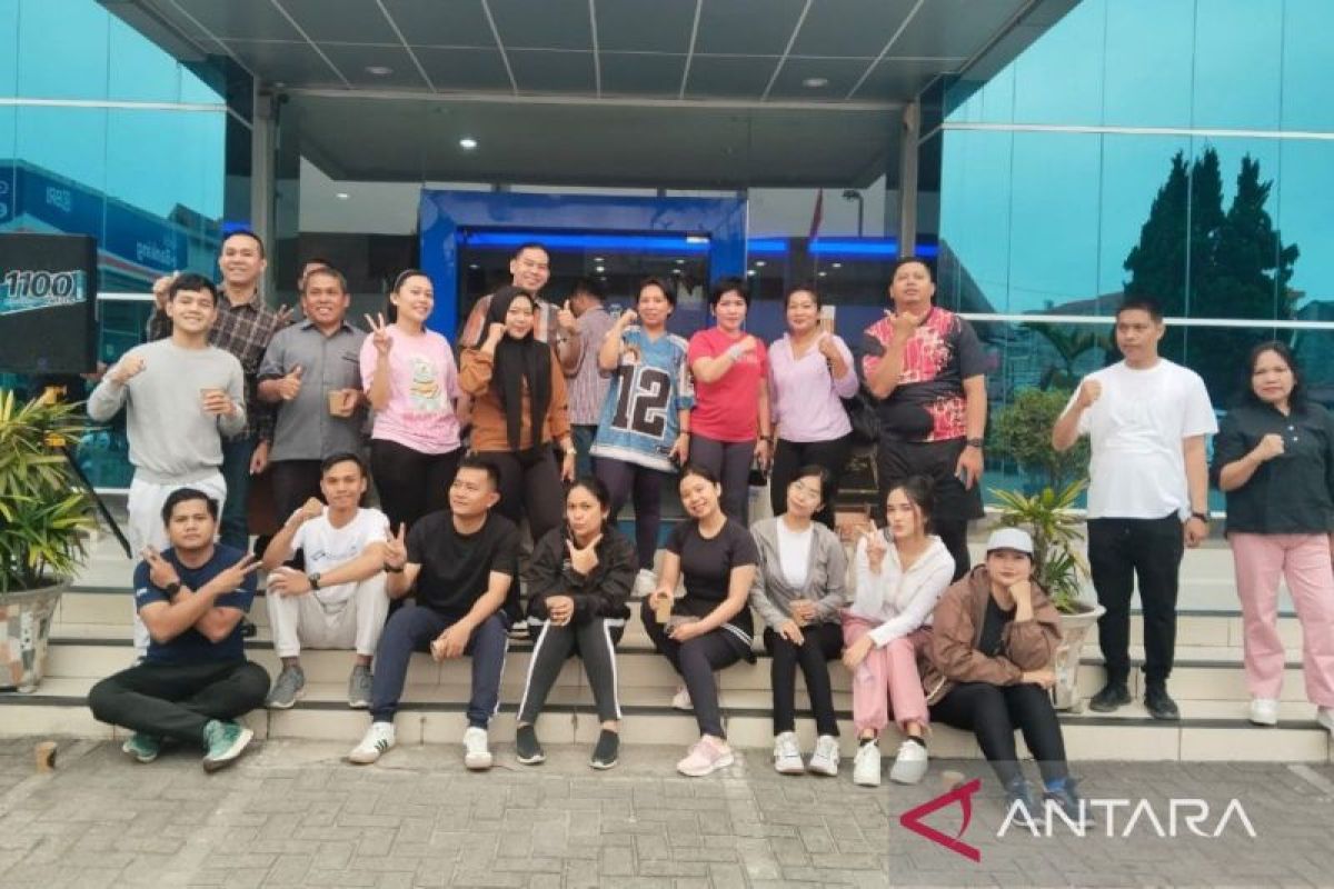 BRI Cabang Tarutung jaga kebugaran dan motivasi kerja karyawan