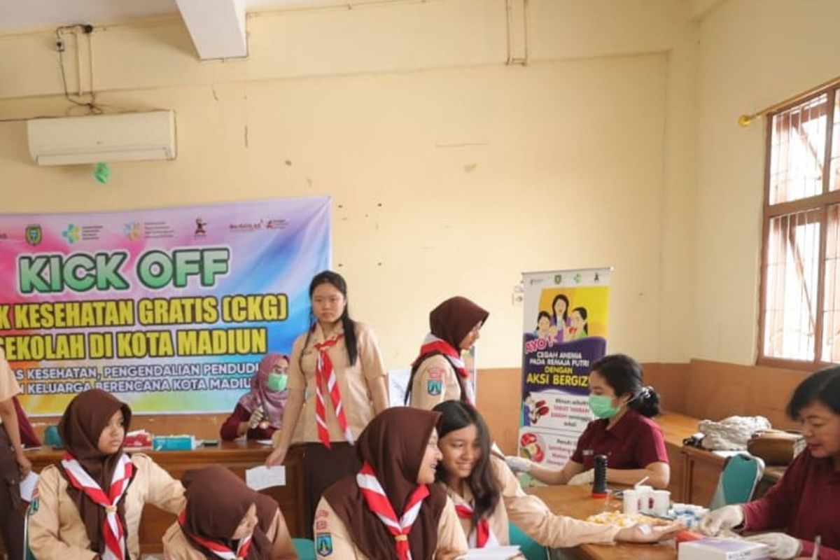 Dinkes Kota Madiun sasar 49.222 siswa untuk CKG di sekolah