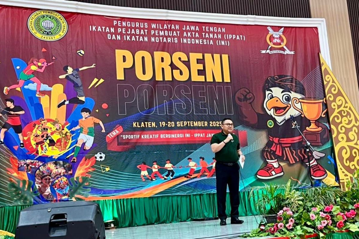 Kemenkum Jateng dukung PORSENI INI-IPPAT