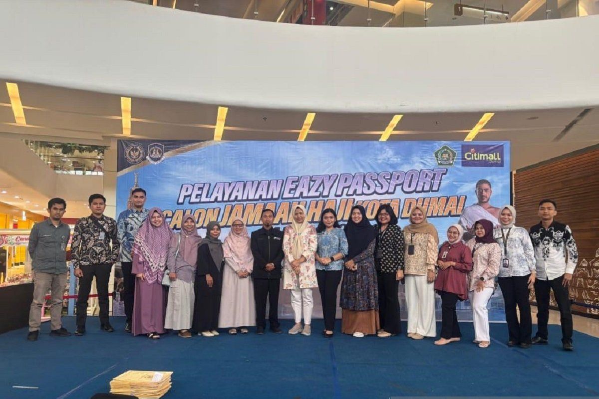 Layanan Eazy Passport Permudah Jemaah Haji di Citimall Dumai
