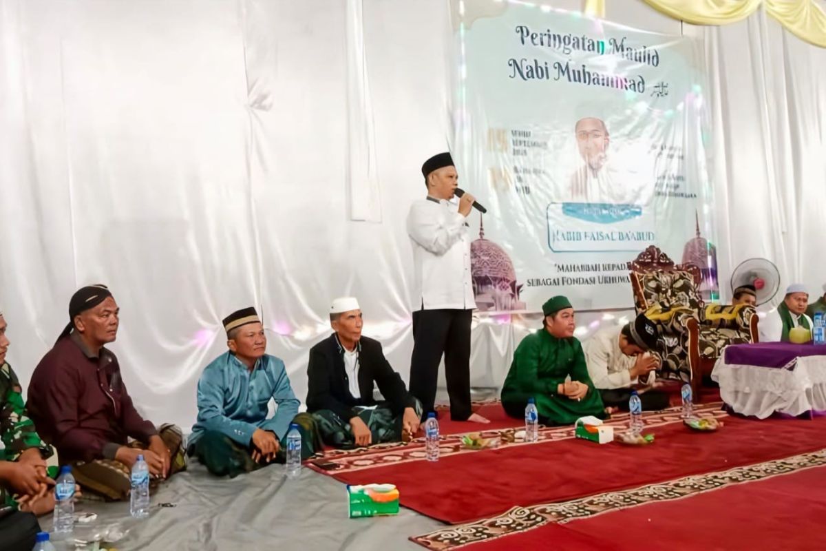 Wabup Katingan: Maulid Nabi jadi penguat pedoman hidup