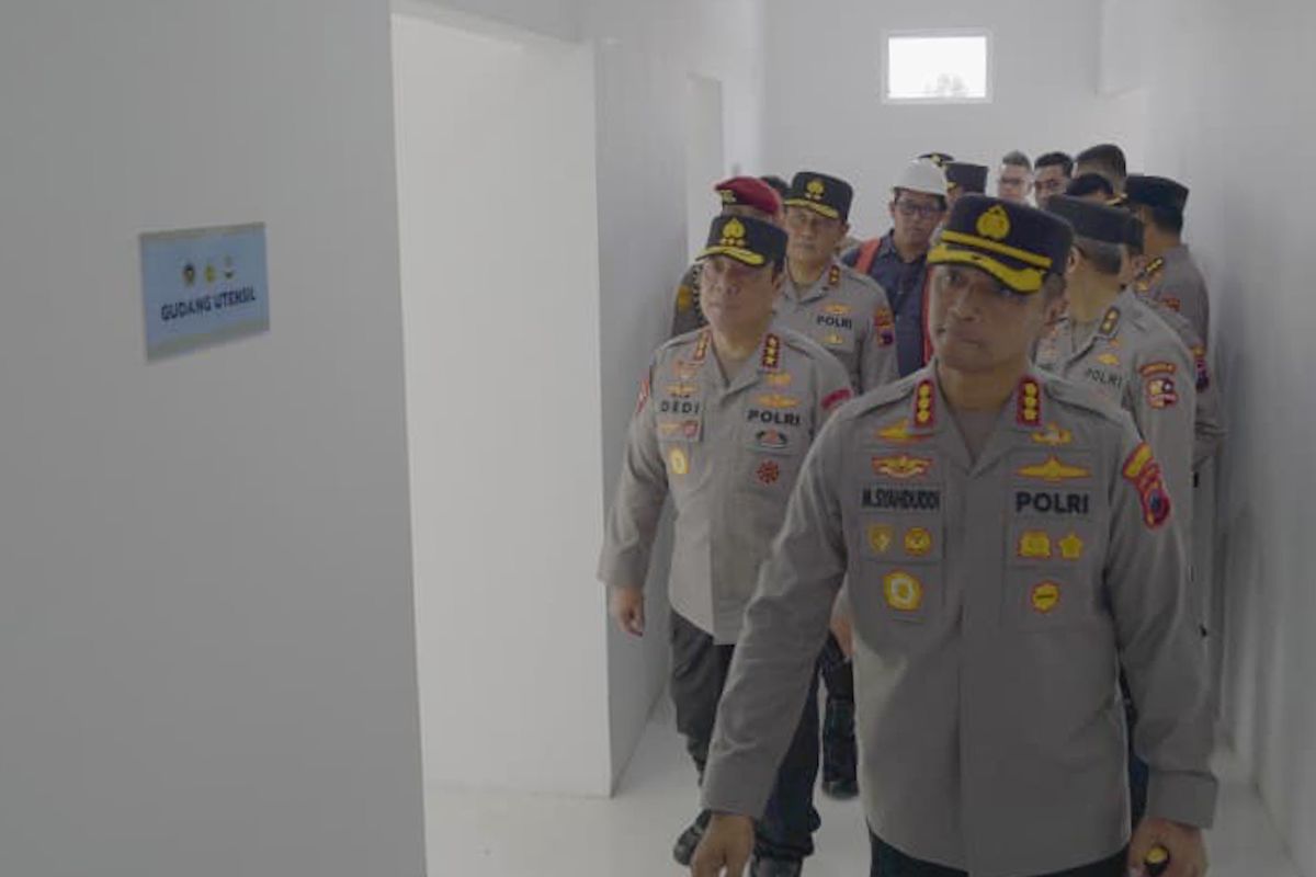 Wakapolri ungkap pembangunan SPPG Polri di Semarang capai 98,5 persen