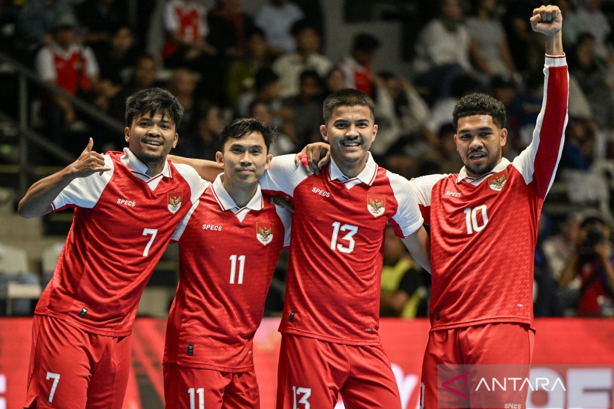 Indonesia bungkam Belanda 5-1 di Futsal Four Nations Cup 2025