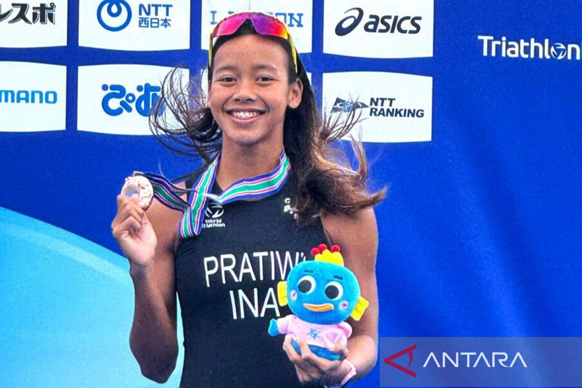 Indonesia's Pratiwi wins bronze at Asia Triathlon Cup Gamagori
