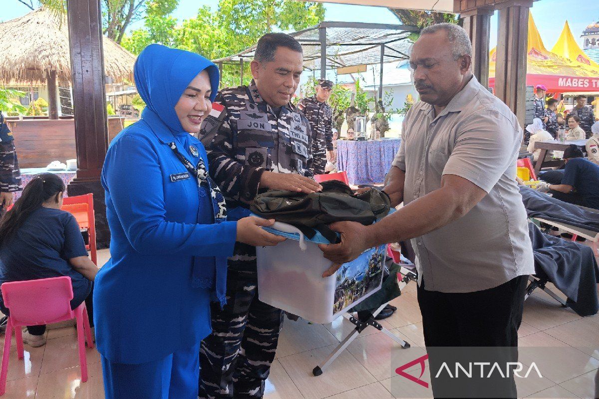 Kodaeral X Jayapura gelar bakti sosial jelang HUT ke-80 TNI