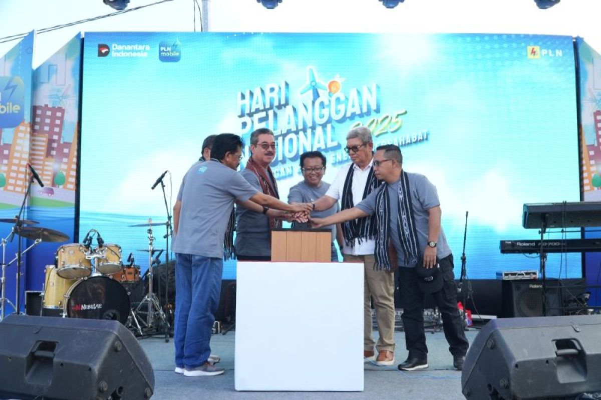 Tingkat pelayanan di Hari Pelanggan Nasional, PLN UIW MMU hadirkan listrik 24 jam sejumlah desa