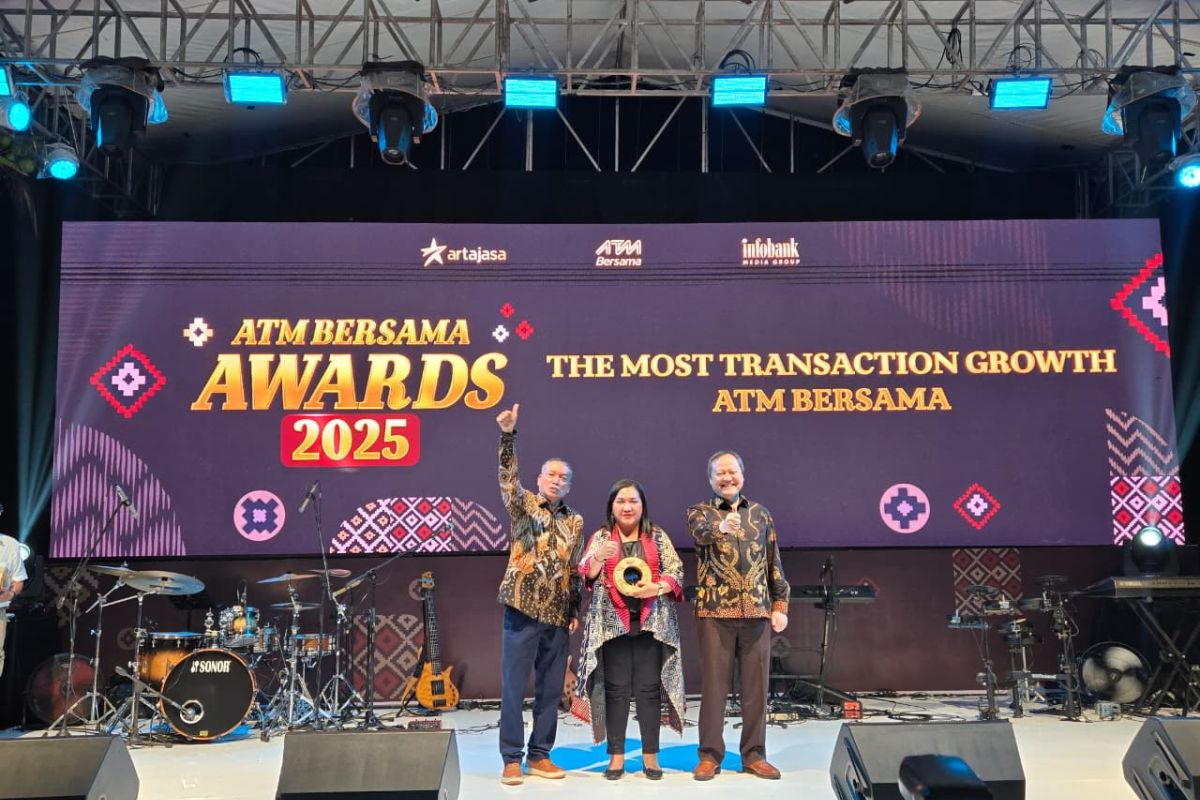 BRI raih dua penghargaan pada ajang ATM Bersama Award 2025