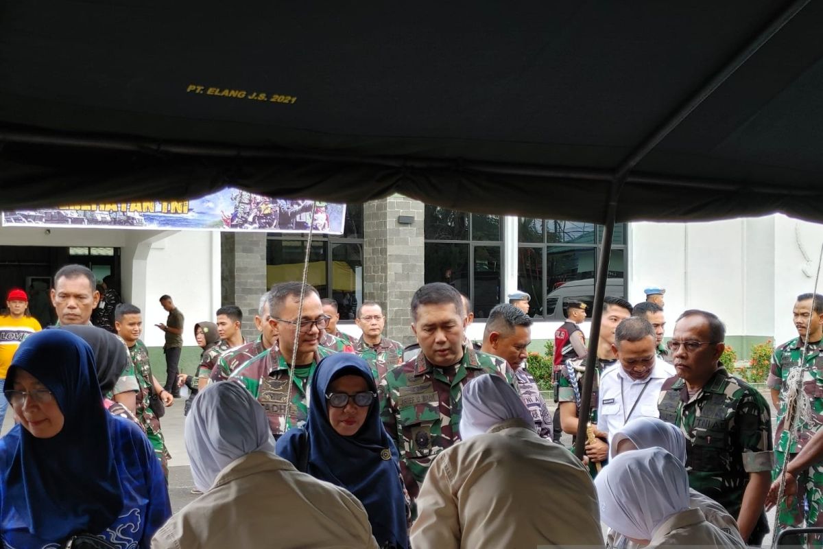 Kodam XX peringati HUT TNI ke-80 dengan bakti sosial