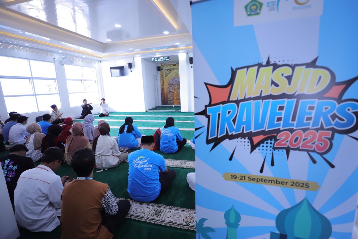 Puluhan konten kreator belajar pemberdayaan di Masjid Sejuta Pemuda