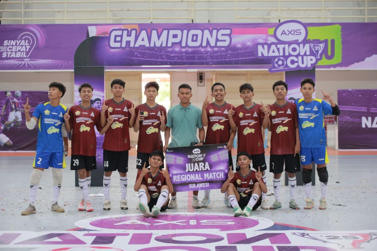 Tim futsal SMAN 2 Raha wakili Sultra ke Gran Final Axis Nation Cup 2025