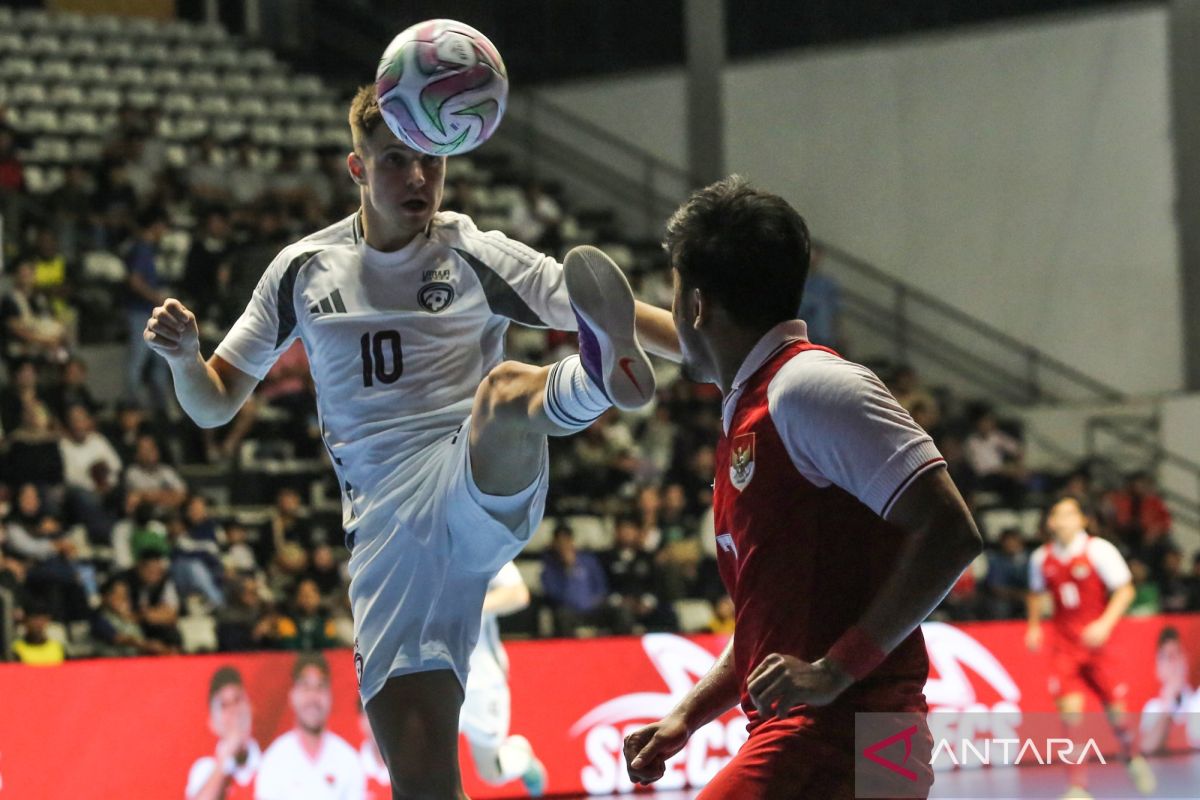 Timnas Indonesia dikalahkan Latvia 2-3 pada final AQUA Four Nations