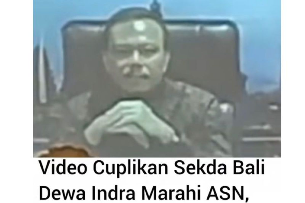 Gubernur Bali komentari video Sekda marahi ASN