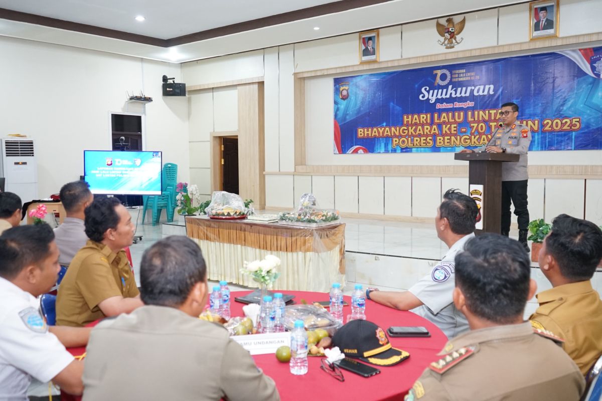 Lantas Polres Bengkayang-Kalbar komitmen wujudkan keselamatan berlalu lintas