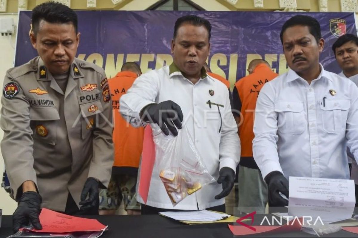 Polda Jambi amankan emas hasil 'Peti' senilai Rp3,23 miliar