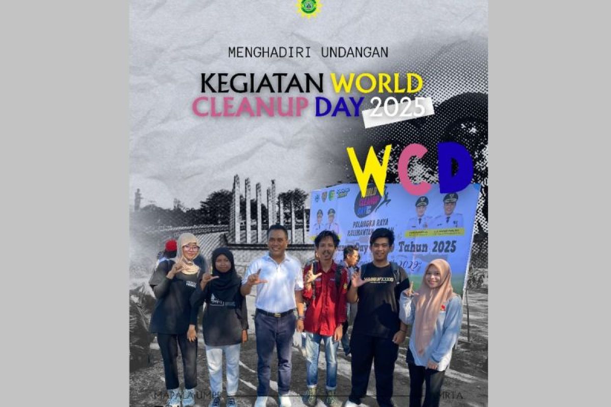 Mapala UMPR berikan kontribusi di ajang World Cleanup Day 2025