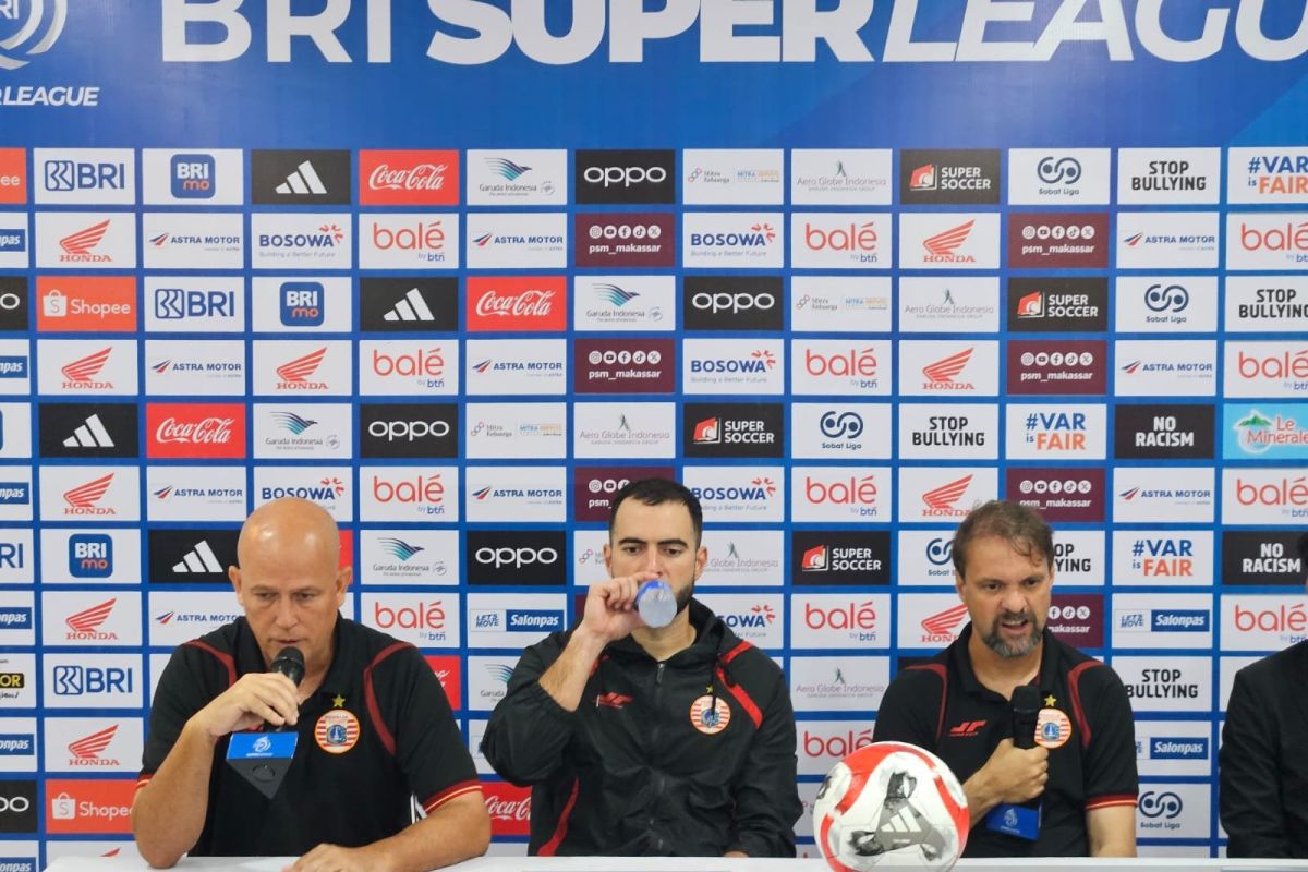 Pelatih Mauricio Souza yakin kekalahan dari PSM tak goyahkan Persija