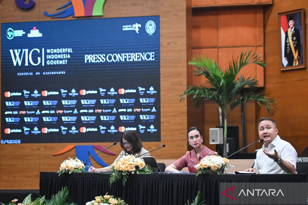 Indonesia to hold WIG 2025, strengthen culinary tourism