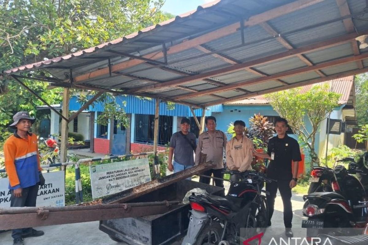 PT KAI Divre I Sumut tangkap pencuri rel bekas  di Binjai