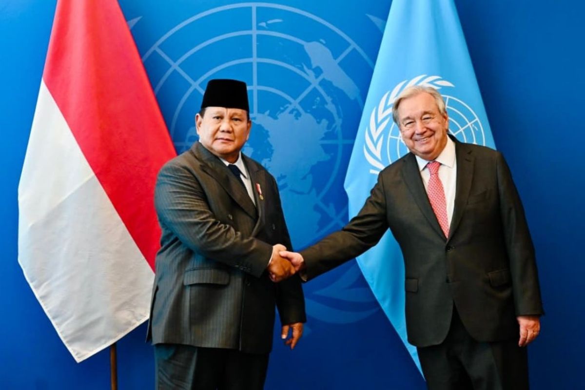 Prabowo reaffirms Indonesia’s support for UN, Palestine
