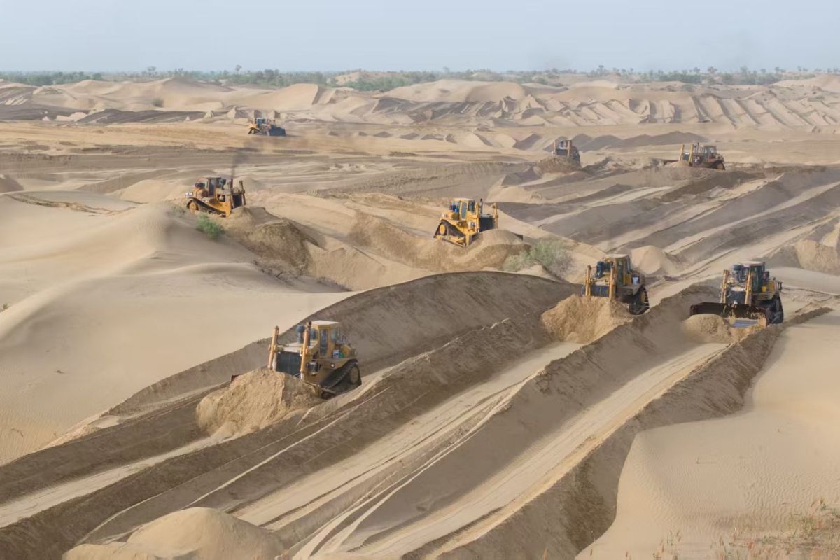 Menengok upaya menekan desertifikasi di Xinjiang