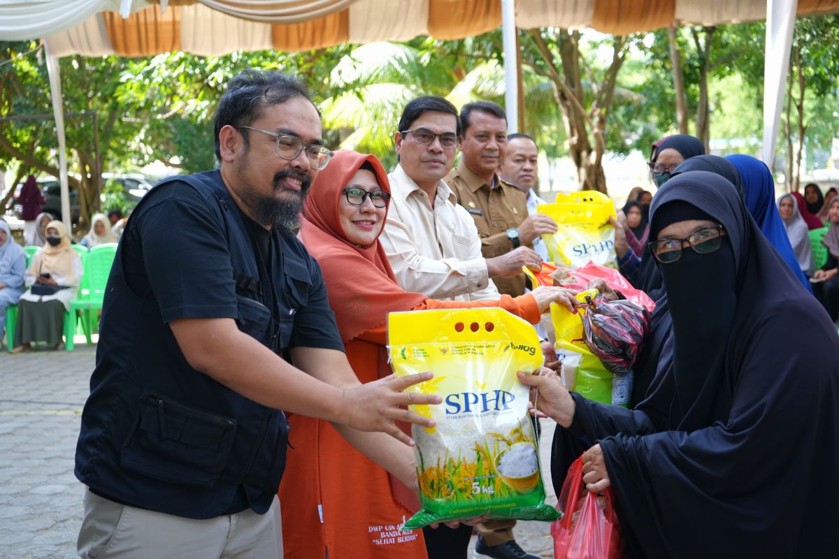 Pangan murah di UIN Ar Raniry siapkan 800 sak beras