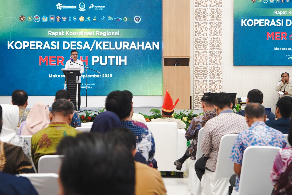 Pemprov Sulsel percepat operasionalisasi Kopdes Merah Putih