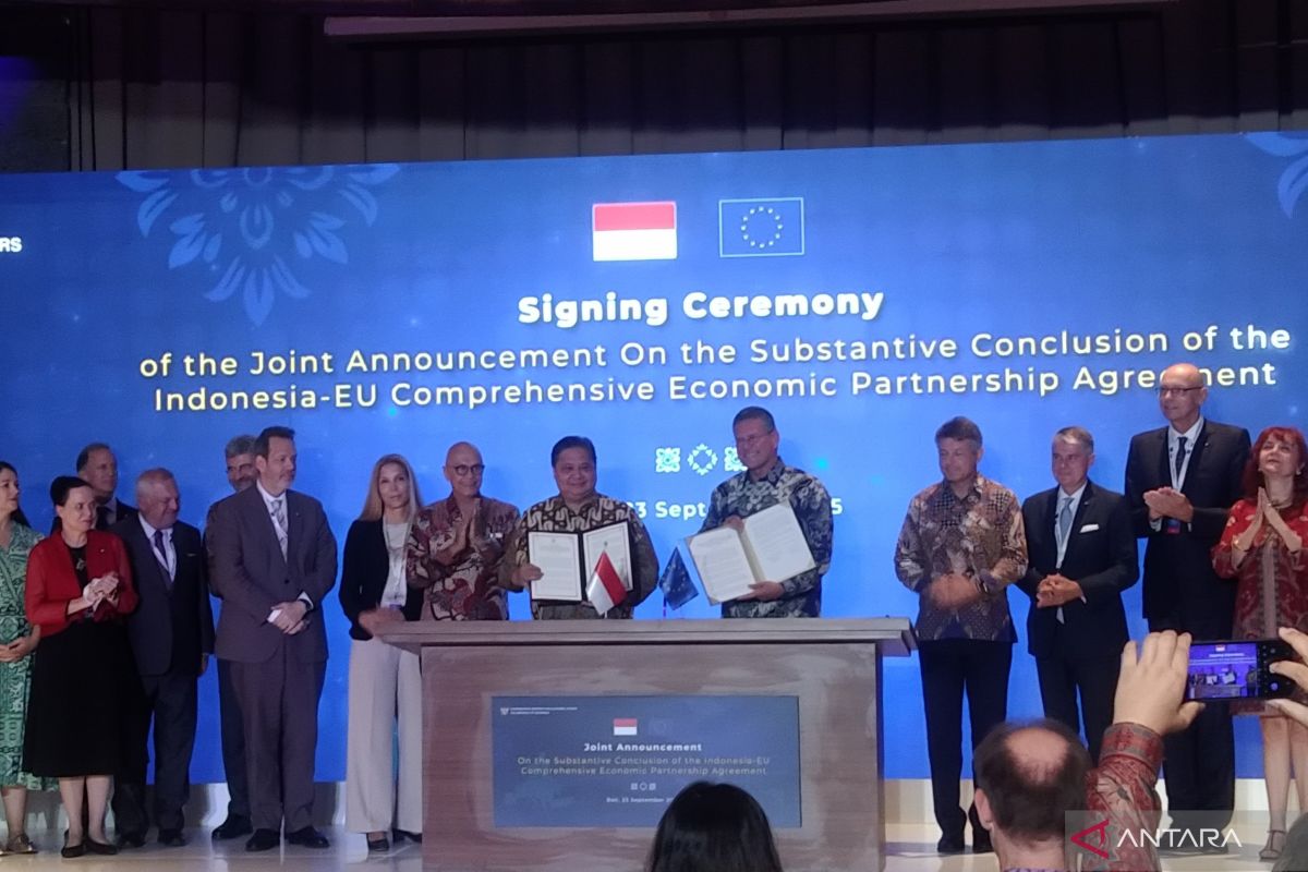 Indonesia, EU seal historic trade pact slashing 98 percent of tariffs