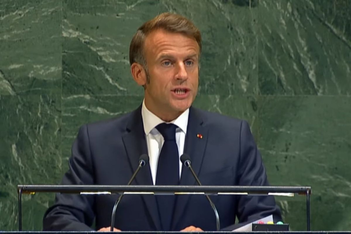 Macron sampaikan pengakuan resmi Prancis untuk Negara Palestina