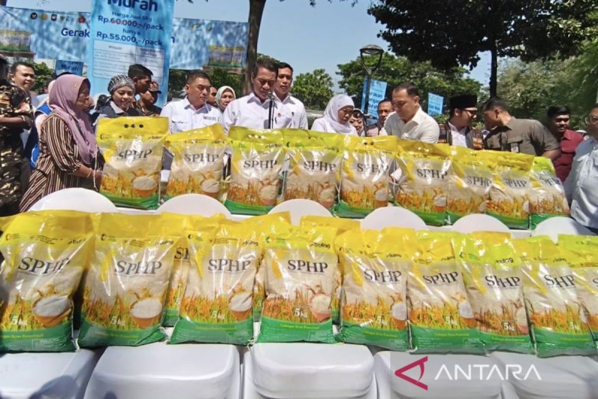 Dirut Bulog catat realisasi penjualan SPHP di Jatim capai 47.561 ton