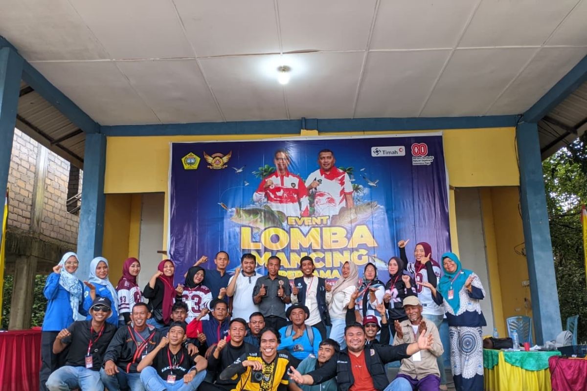PT Timah-Karang Taruna Pongkar gelar lomba mancing promosikan wisata bahari