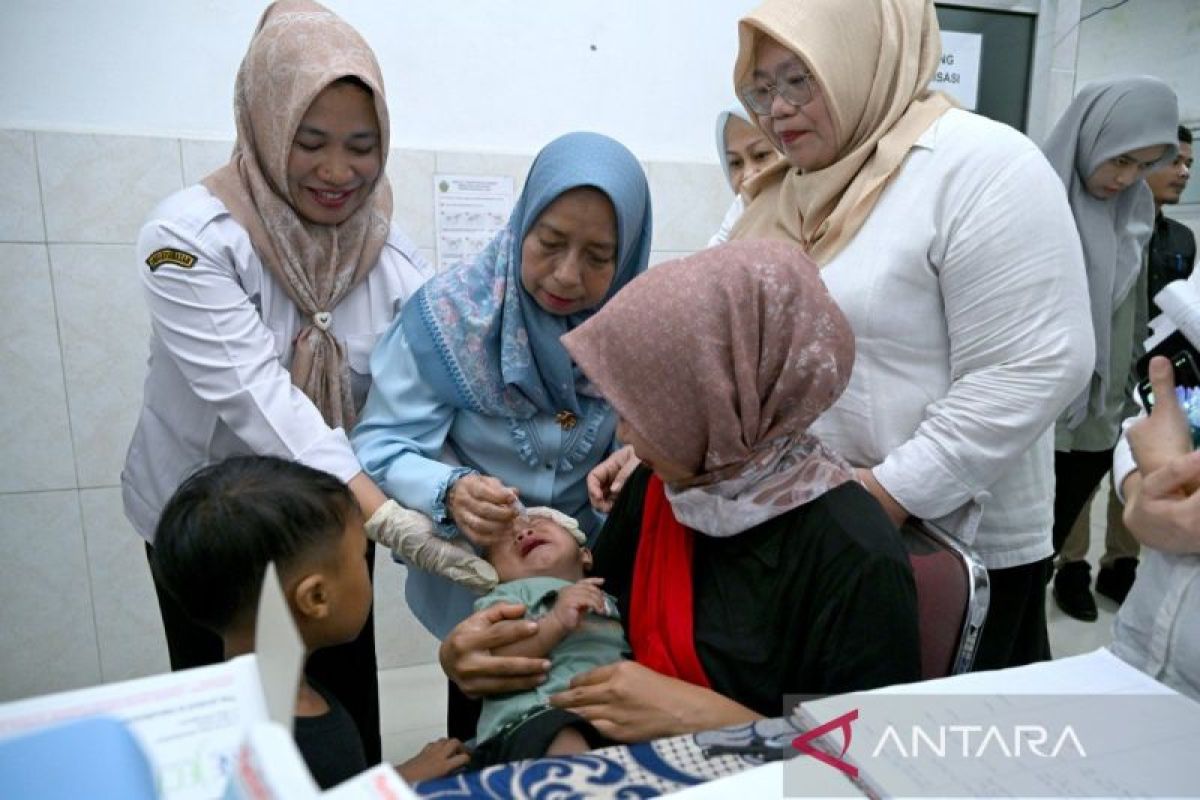 PKK Sumut gelar imunisasi bagi anak yang masih nol dosis