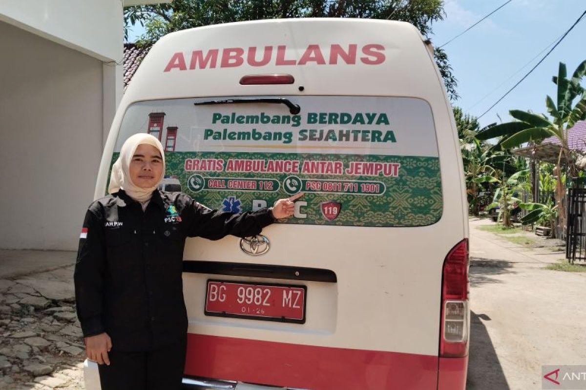 UPTD PSC 119 Palembang jalankan program ambulans  gratis untuk warga