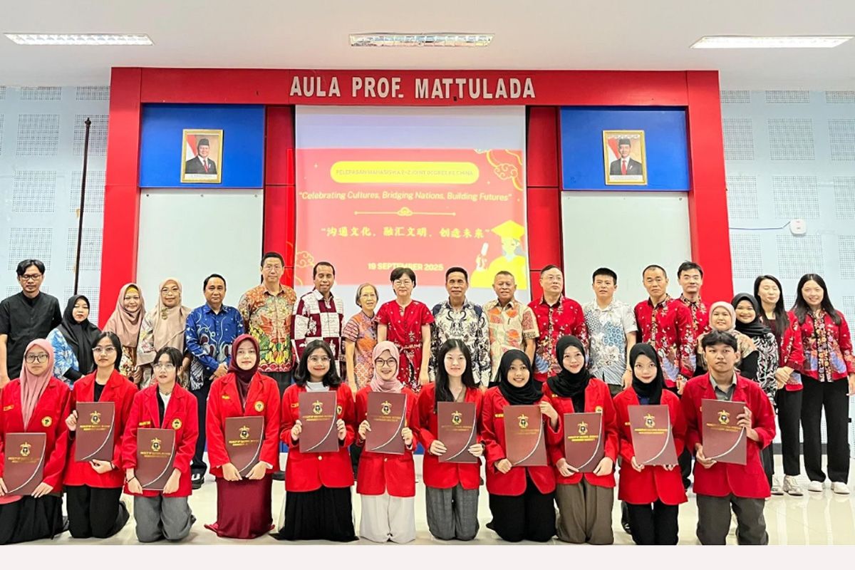 Dual Success Awaits: 13 Hasanuddin University Students Pursue 2+2 Joint Degree in China