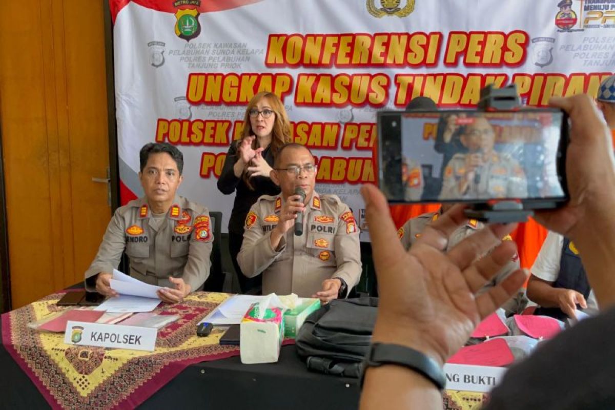 Polisi tangkap dua pencuri "speedometer" truk di Jakarta Utara