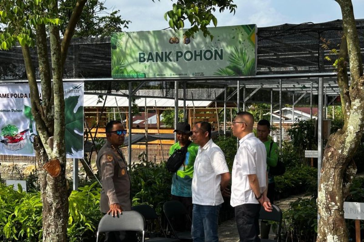 Polda Riau bentuk Bank Pohon untuk konservasi bibit endemik