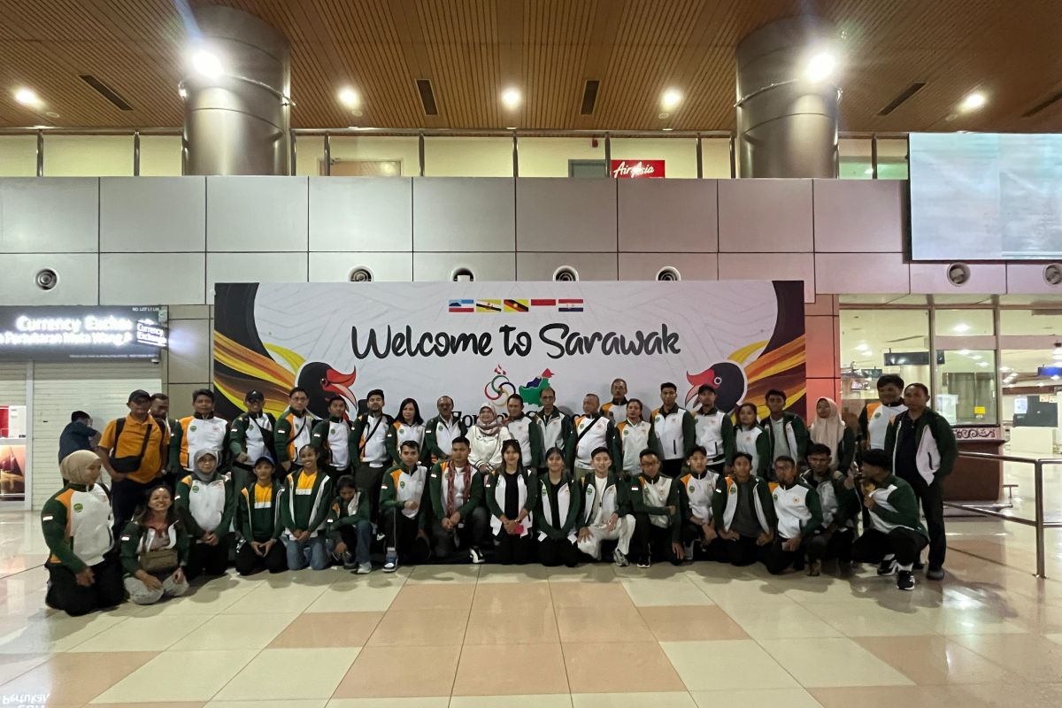Kontingen Indonesia ikuti Borneo Games 2025 di Kuching, Malaysia