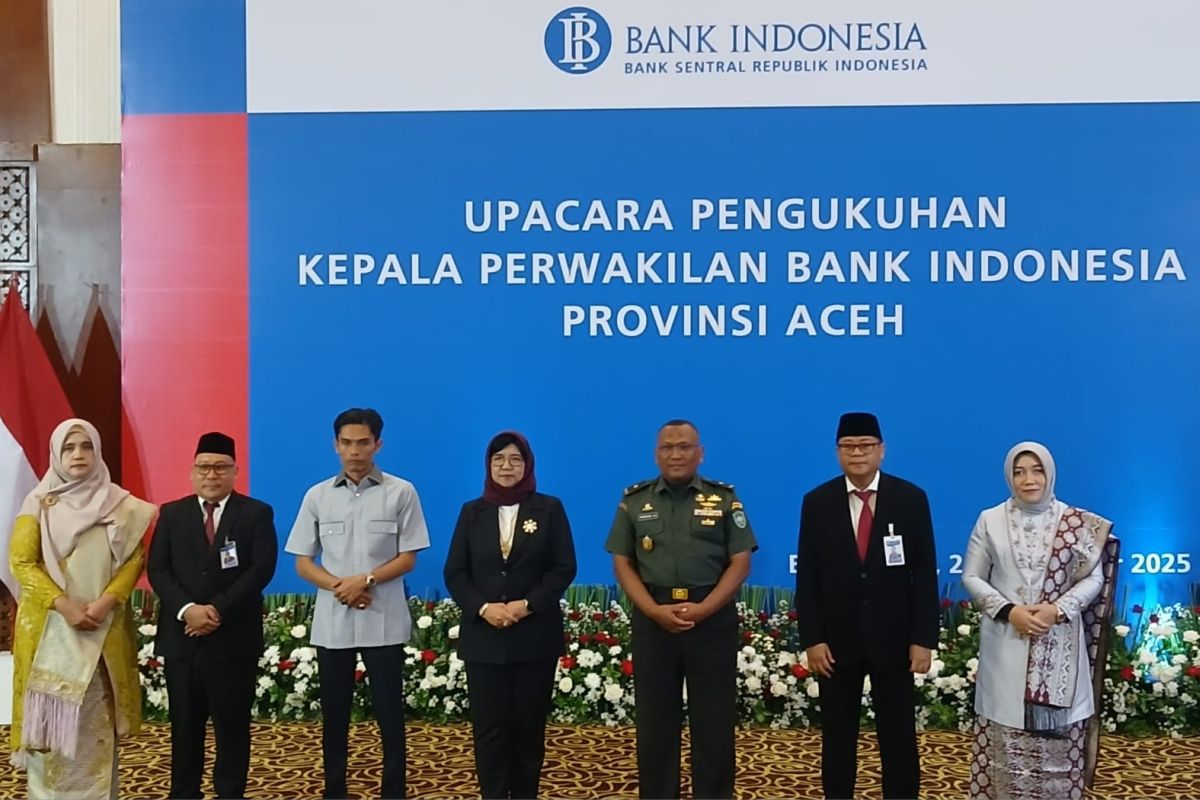 Agus Chusaini dilantik jadi Kepala BI Aceh, Deputi Gubernur Senior beri tantangan khusus