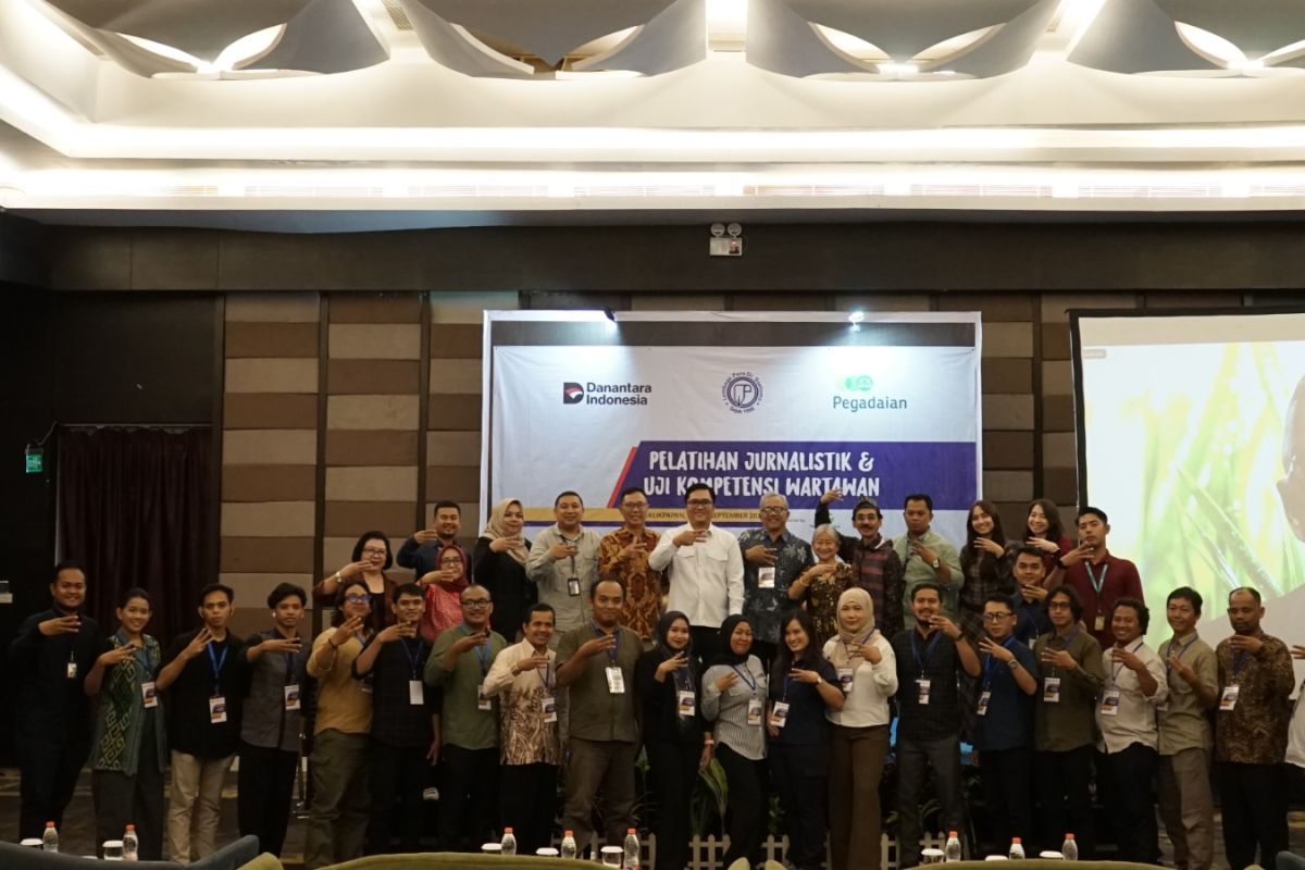 20 jurnalis ikuti UKW LPDS--Pegadaian di Balikpapan Kalimantan Timur