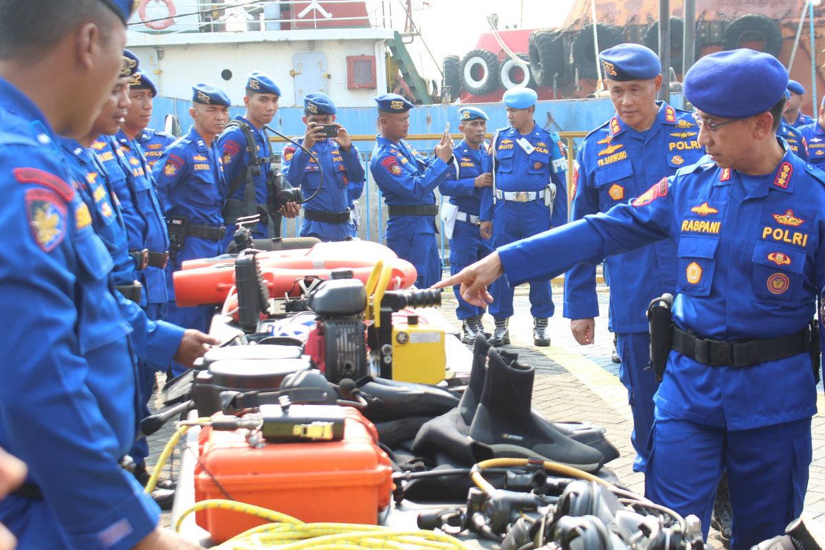 Ditpolairud Polda Jateng  siaga hadapi bencana alam di musim hujan