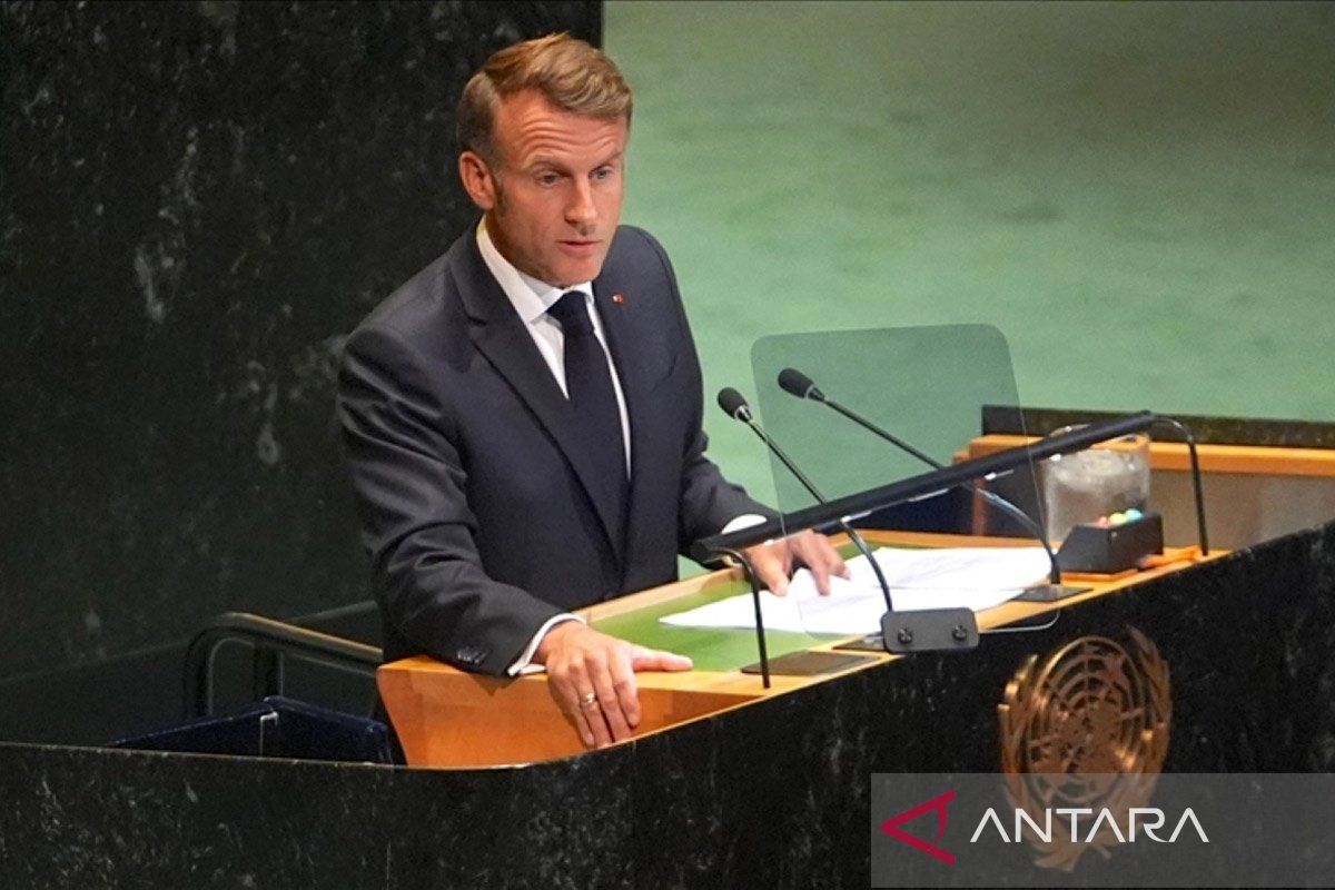 Macron dukung penuh rencana damai Trump untuk Gaza