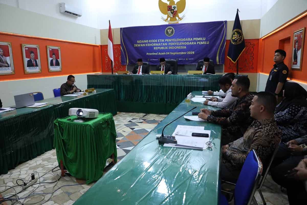 DKPP periksa Anggota KIP Aceh Tenggara terkait rangkap jabatan