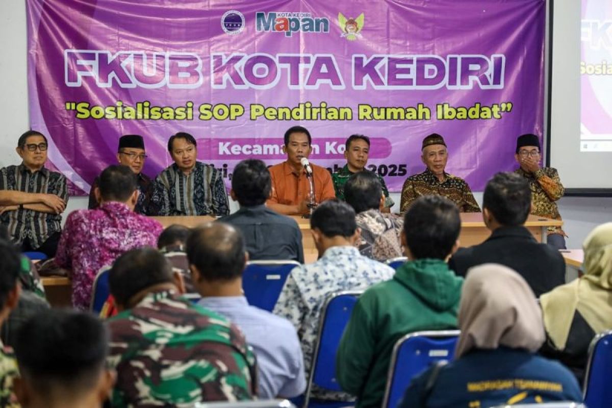 Pemkot Kediri dan FKUB edukasi soal SOP pendirian rumah ibadah