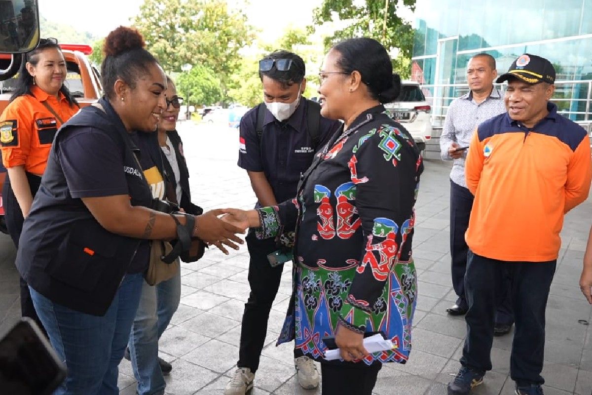 Pemprov Papua beri bantuan korban gempa bumi di Kabupaten Sarmi