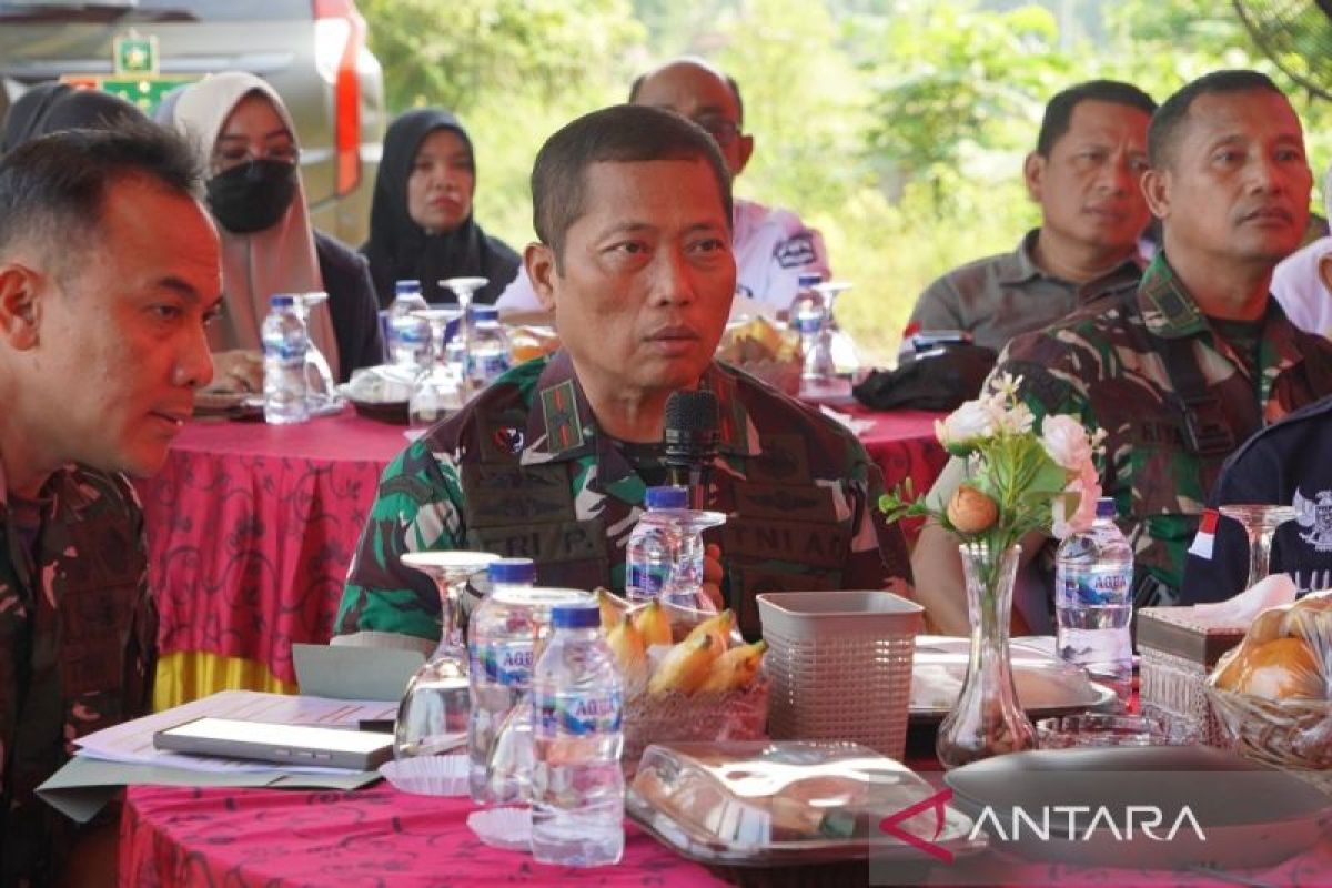 Danrem 042/Gapu pantau perkembangan gerakan tanam padi di Jambi