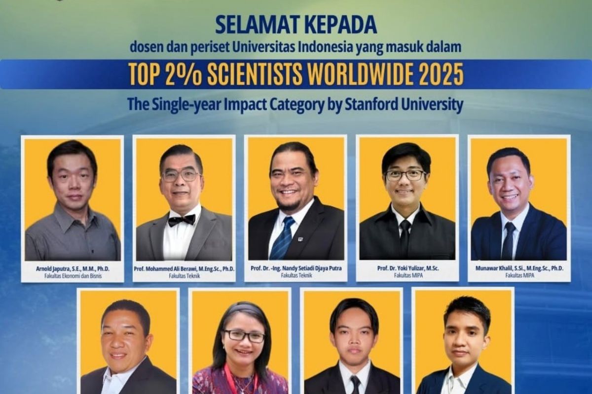 15 peneliti UI raih 17 penghargaan pada 