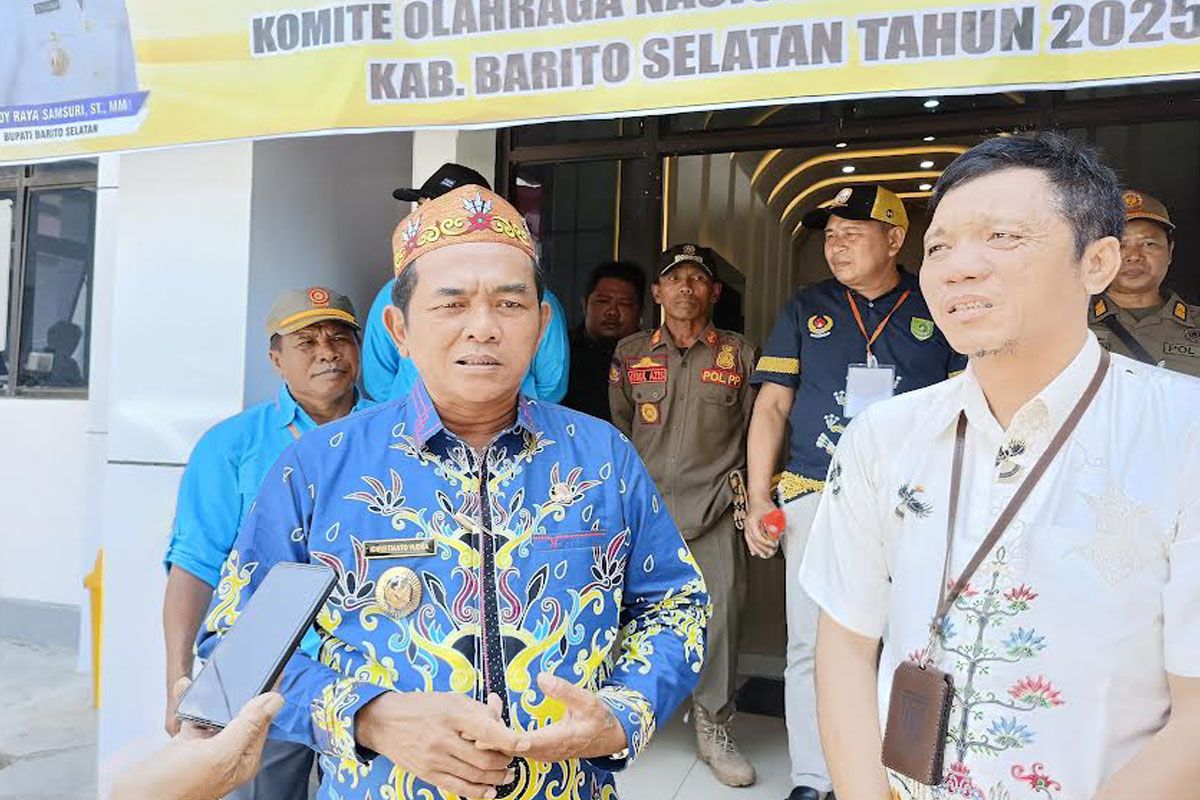 Wabup terpilih aklamasi jadi Ketua KONI Barito Selatan